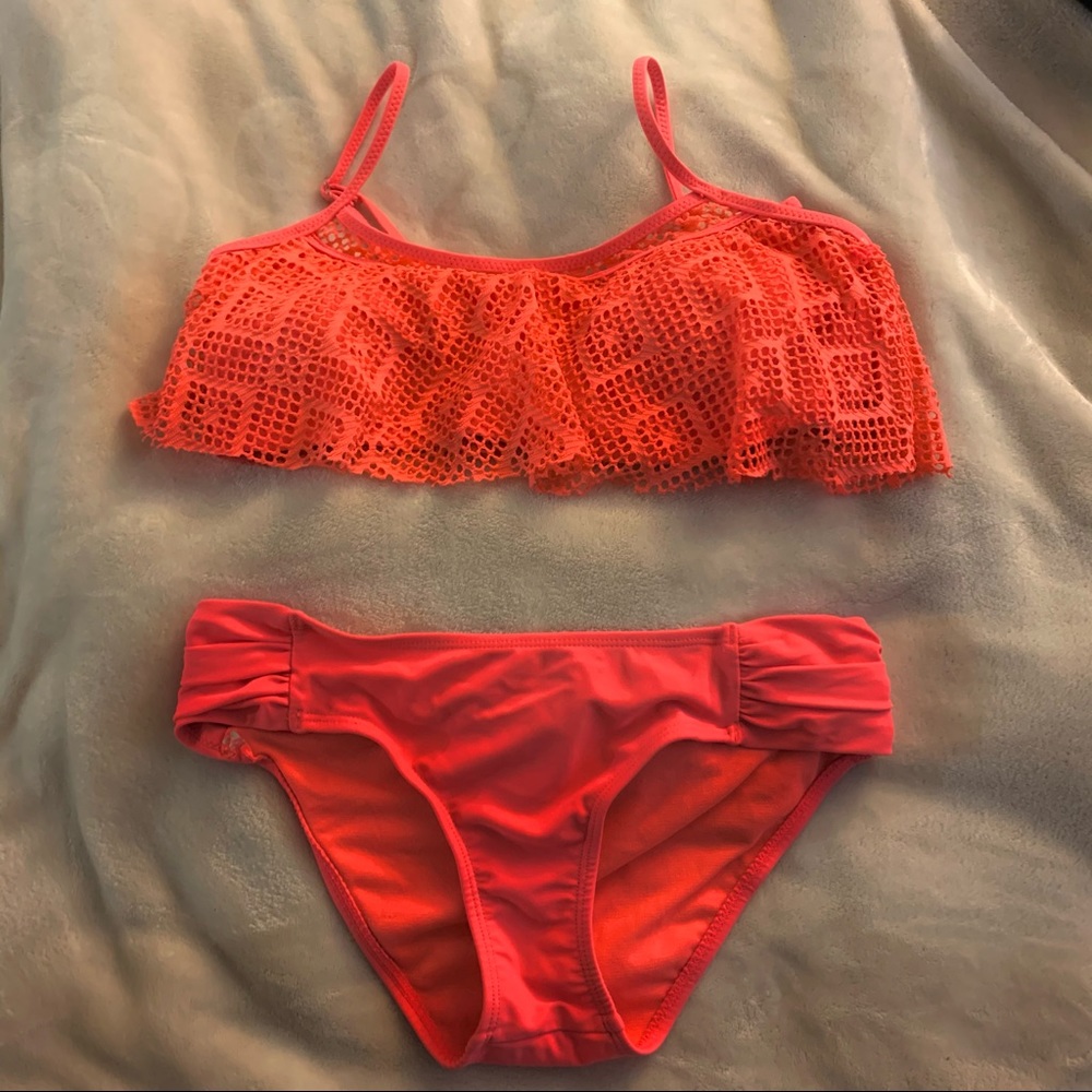 Pink Peach Bikini Set